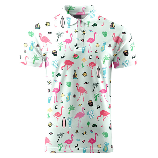 Mens Hawaiian Shirts Short Sleeve Novelty Crazy Golf Shirts