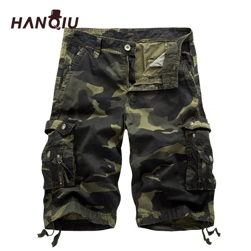 Camo Cargo Shorts