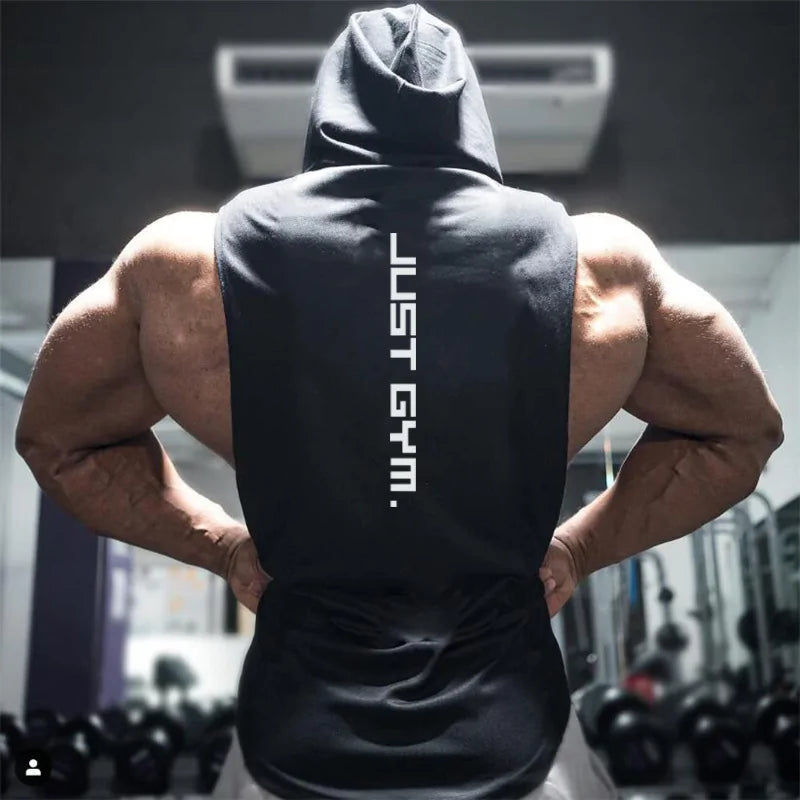 Just Gym Hoodies Tank Top